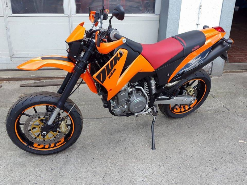 KTM Duke II 640 - orange "640" design