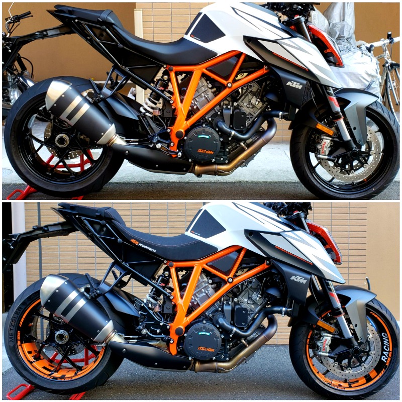 SuperDuke 1290 BEAST vorher nachher