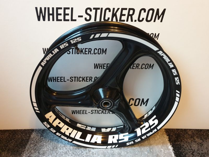 Wheelsticker Aprilia RS 125