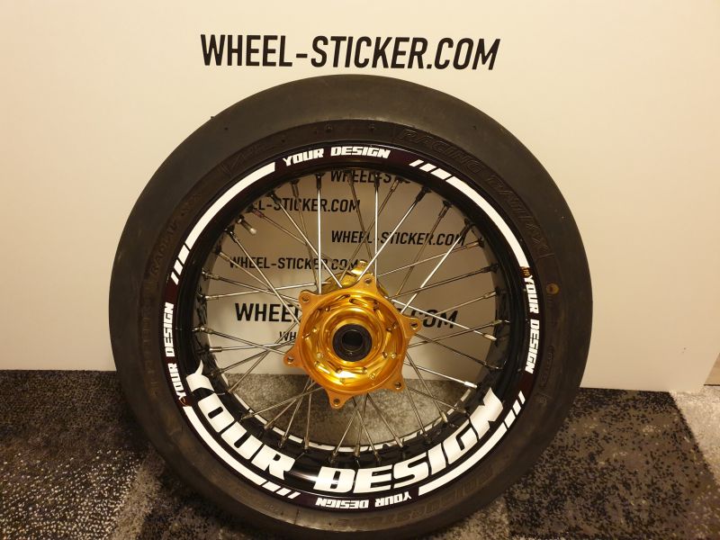 Universelle Wheelsticker Your Design